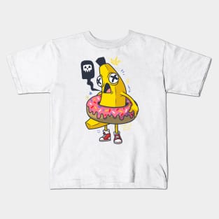 Banana Donut Kids T-Shirt